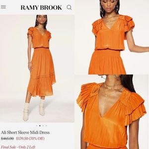 RAMY BROOKE Ali Short Sleeve Midi Dress